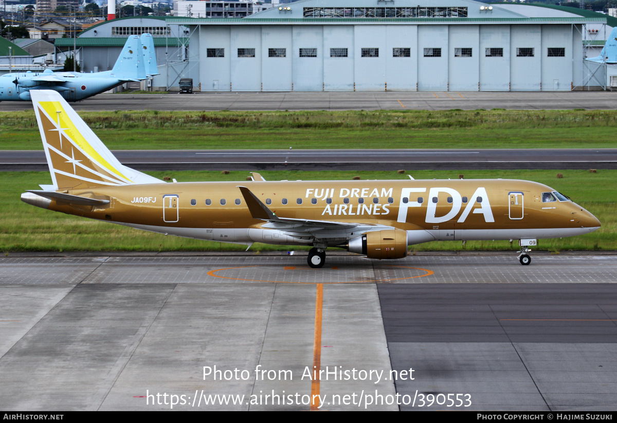 Aircraft Photo of JA09FJ | Embraer 175STD (ERJ-170-200STD) | FDA - Fuji Dream Airlines | AirHistory.net #390553