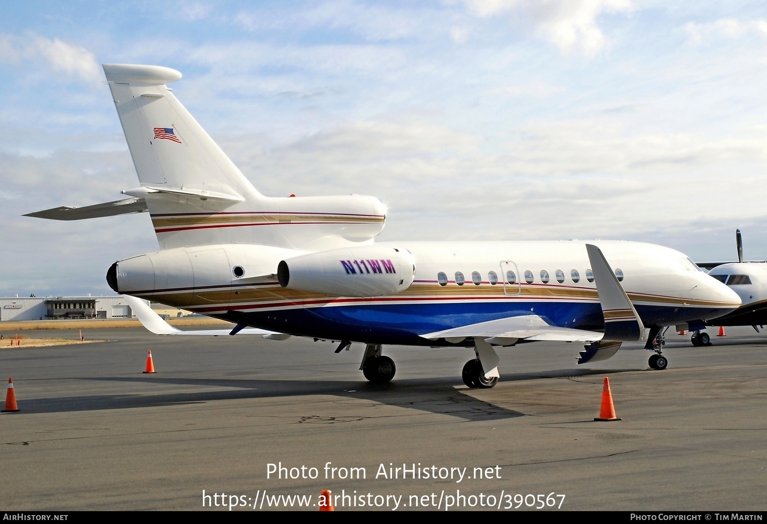 Aircraft Photo of N11WM | Dassault Falcon 900EX | AirHistory.net #390567