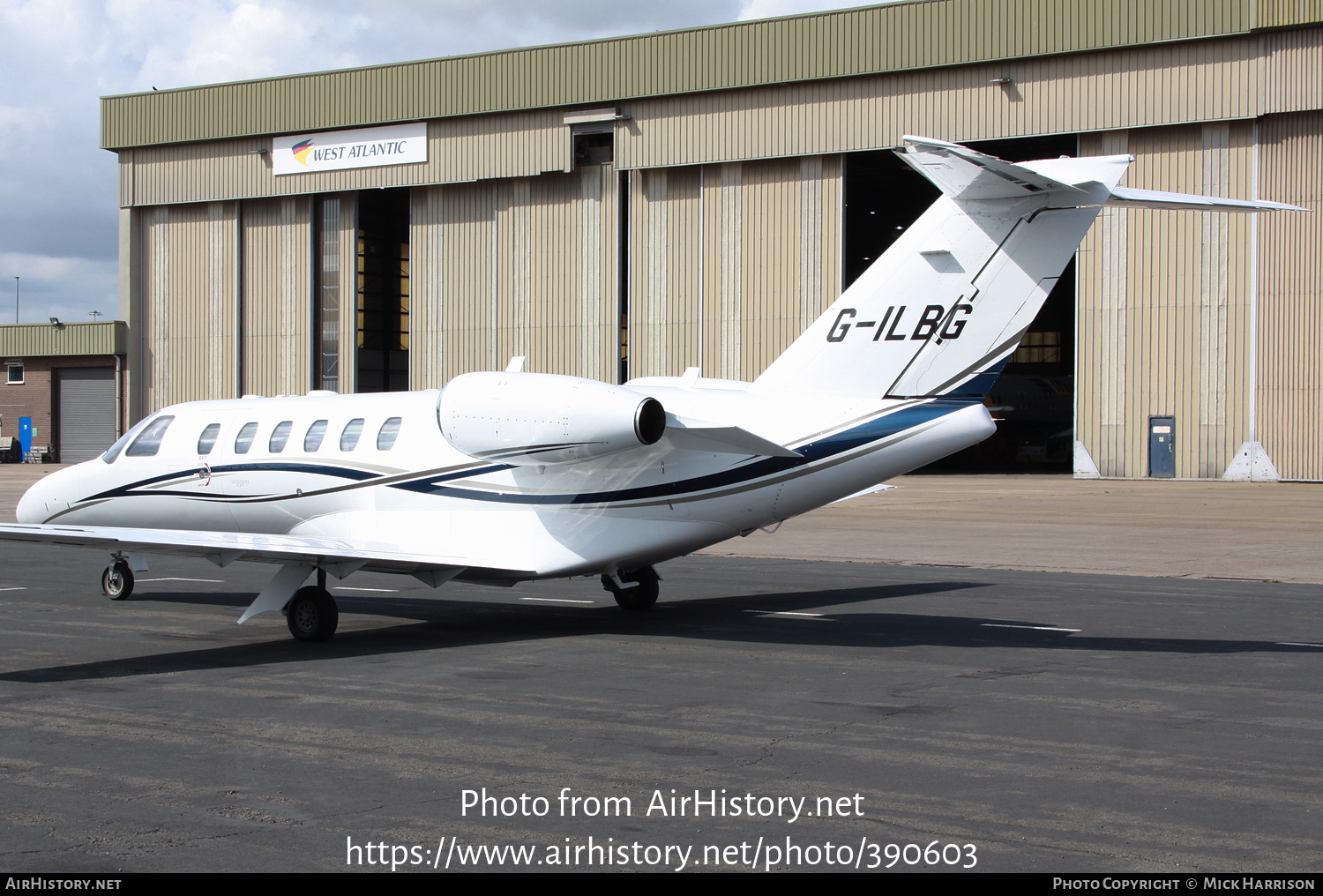 Aircraft Photo of G-ILBG | Cessna 525A CitationJet CJ2+ | AirHistory.net #390603