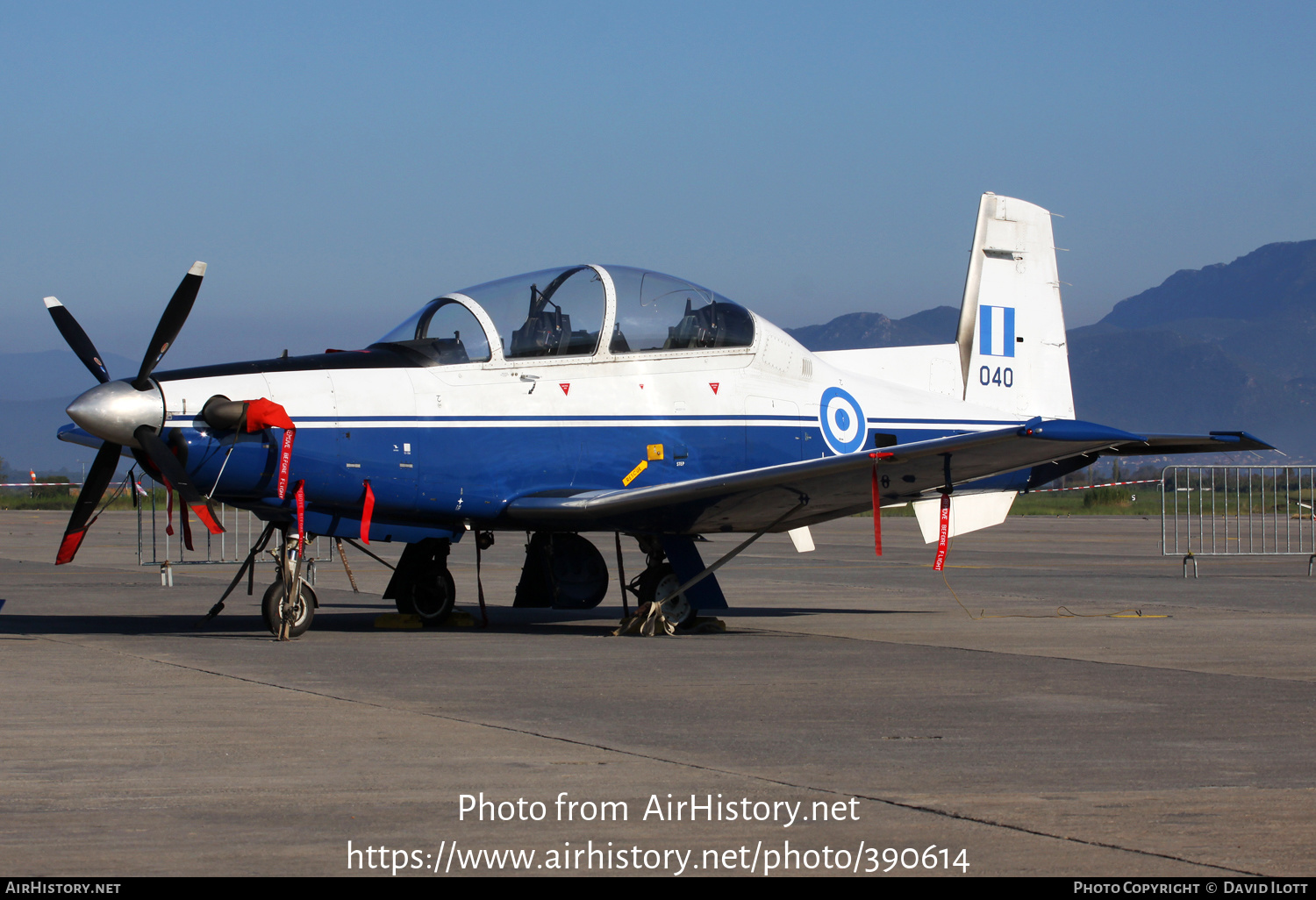 Aircraft Photo of 040 | Raytheon T-6A/NTA Texan II | Greece - Air Force | AirHistory.net #390614