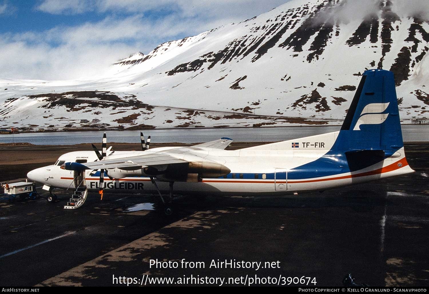 Aircraft Photo of TF-FIR | Fokker 50 | Flugleiðir - Icelandair | AirHistory.net #390674