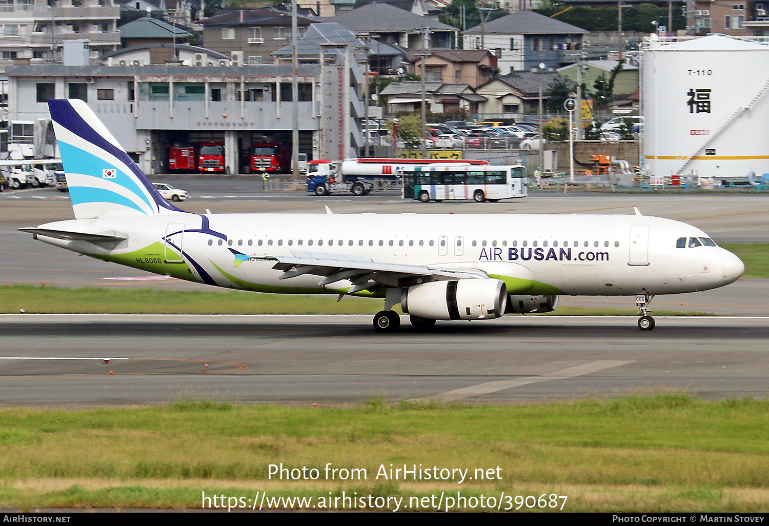 Aircraft Photo of HL8066 | Airbus A320-232 | Air Busan | AirHistory.net #390687