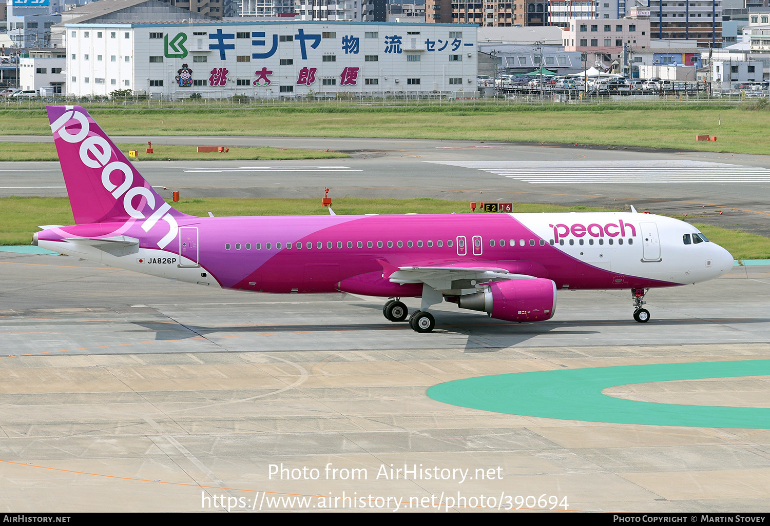 Aircraft Photo of JA826P | Airbus A320-214 | Peach Aviation | AirHistory.net #390694