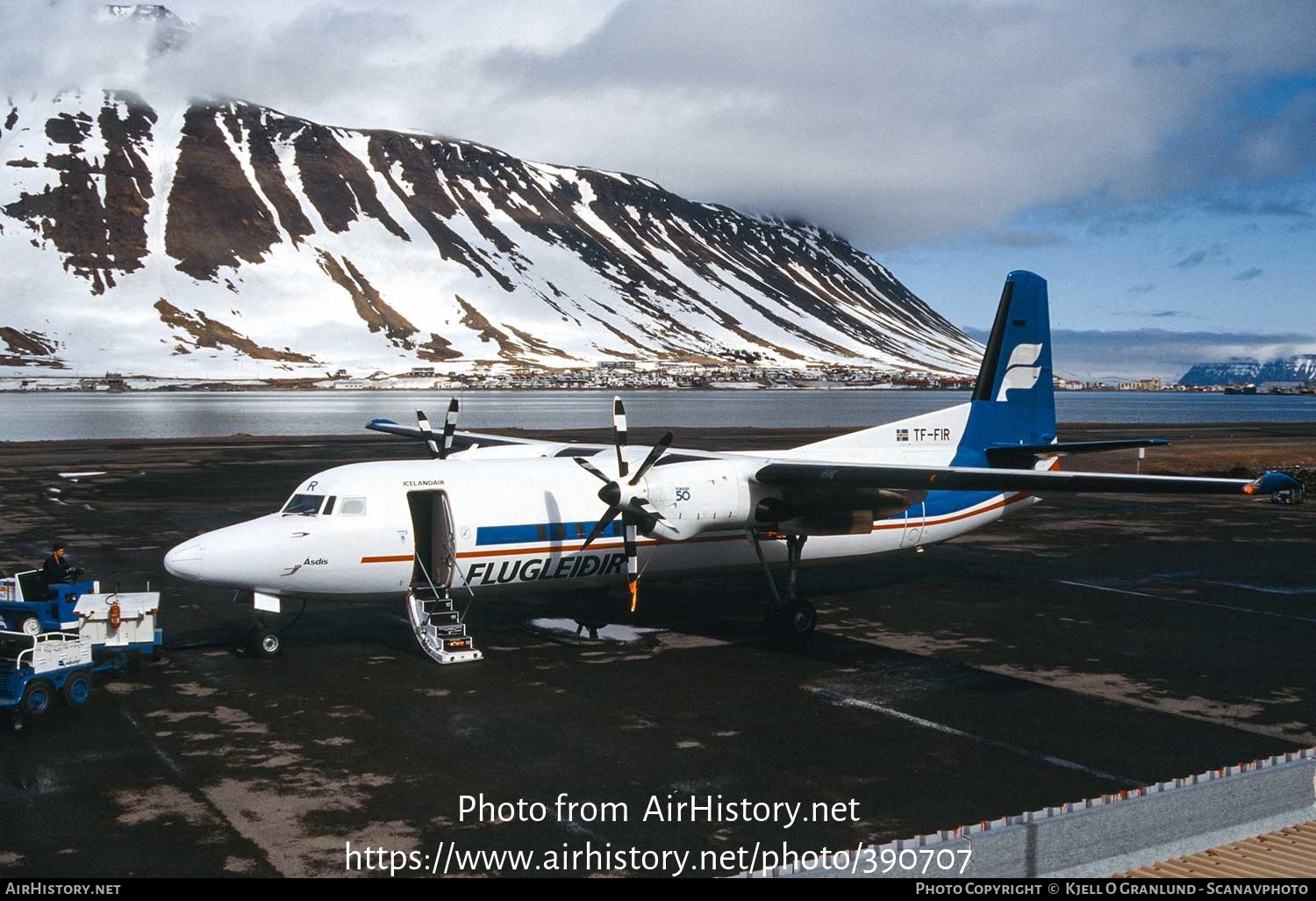 Aircraft Photo of TF-FIR | Fokker 50 | Flugleiðir - Icelandair | AirHistory.net #390707