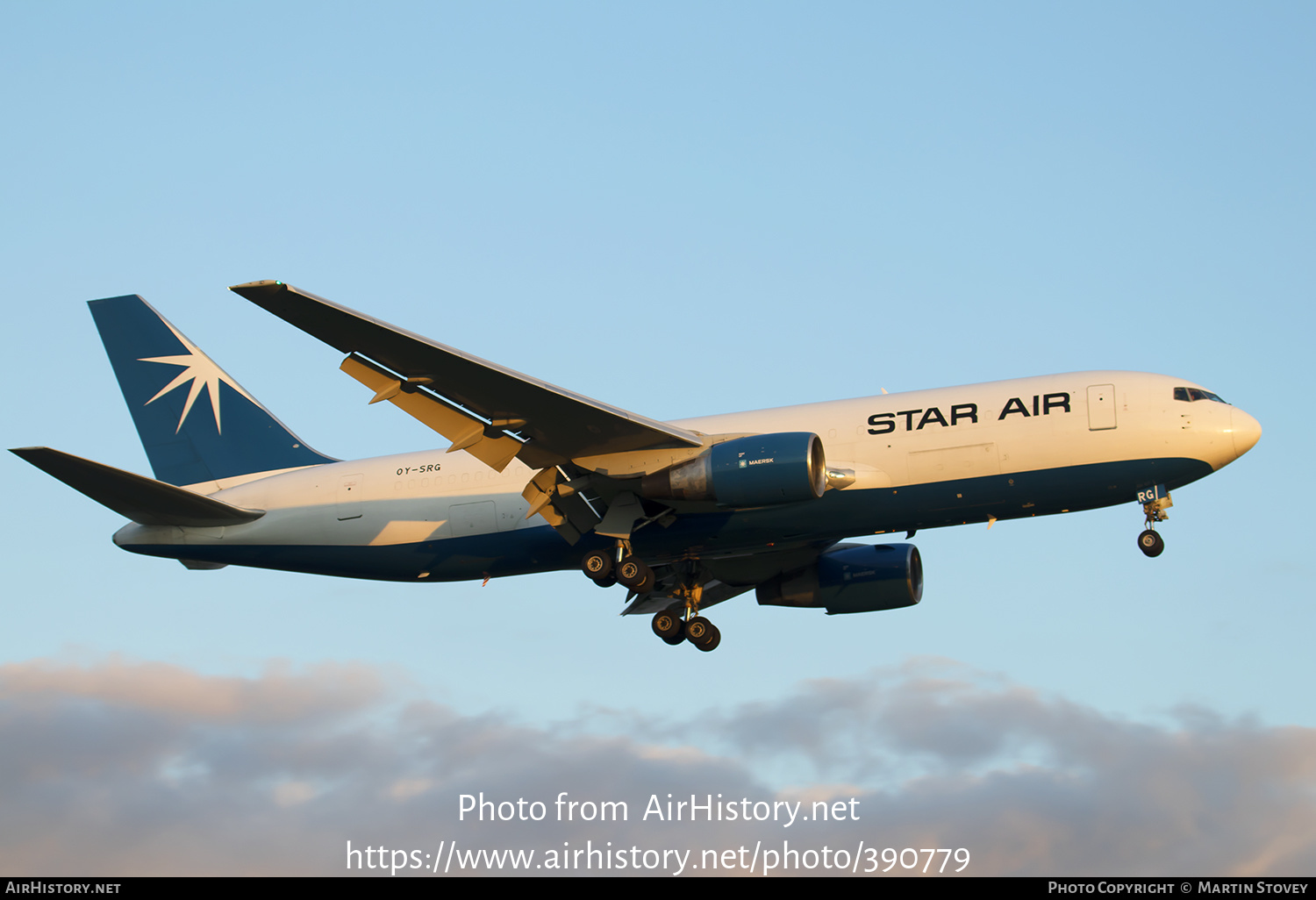 Aircraft Photo of OY-SRG | Boeing 767-219/ER(BDSF) | Star Air | AirHistory.net #390779