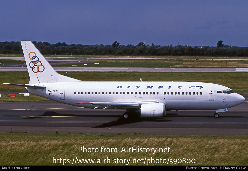 Aircraft Photo of SX-BLC | Boeing 737-3Q8 | Olympic | AirHistory.net #390800