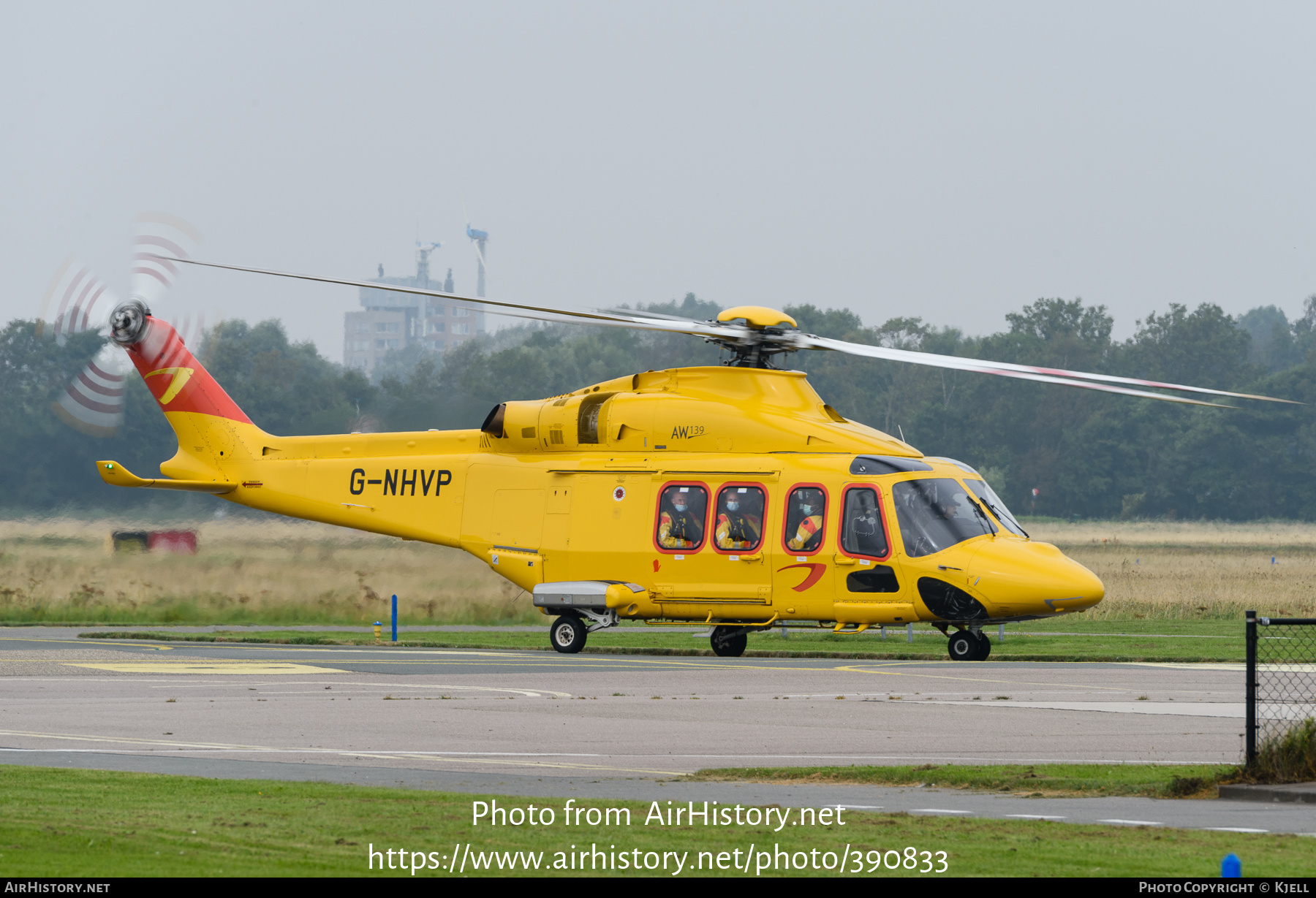 Aircraft Photo of G-NHVP | AgustaWestland AW-139 | NHV - Noordzee Helikopters Vlaanderen | AirHistory.net #390833