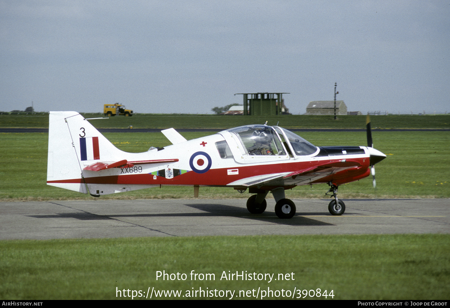 Aircraft Photo of XX689 | Scottish Aviation Bulldog T1 | UK - Air Force | AirHistory.net #390844