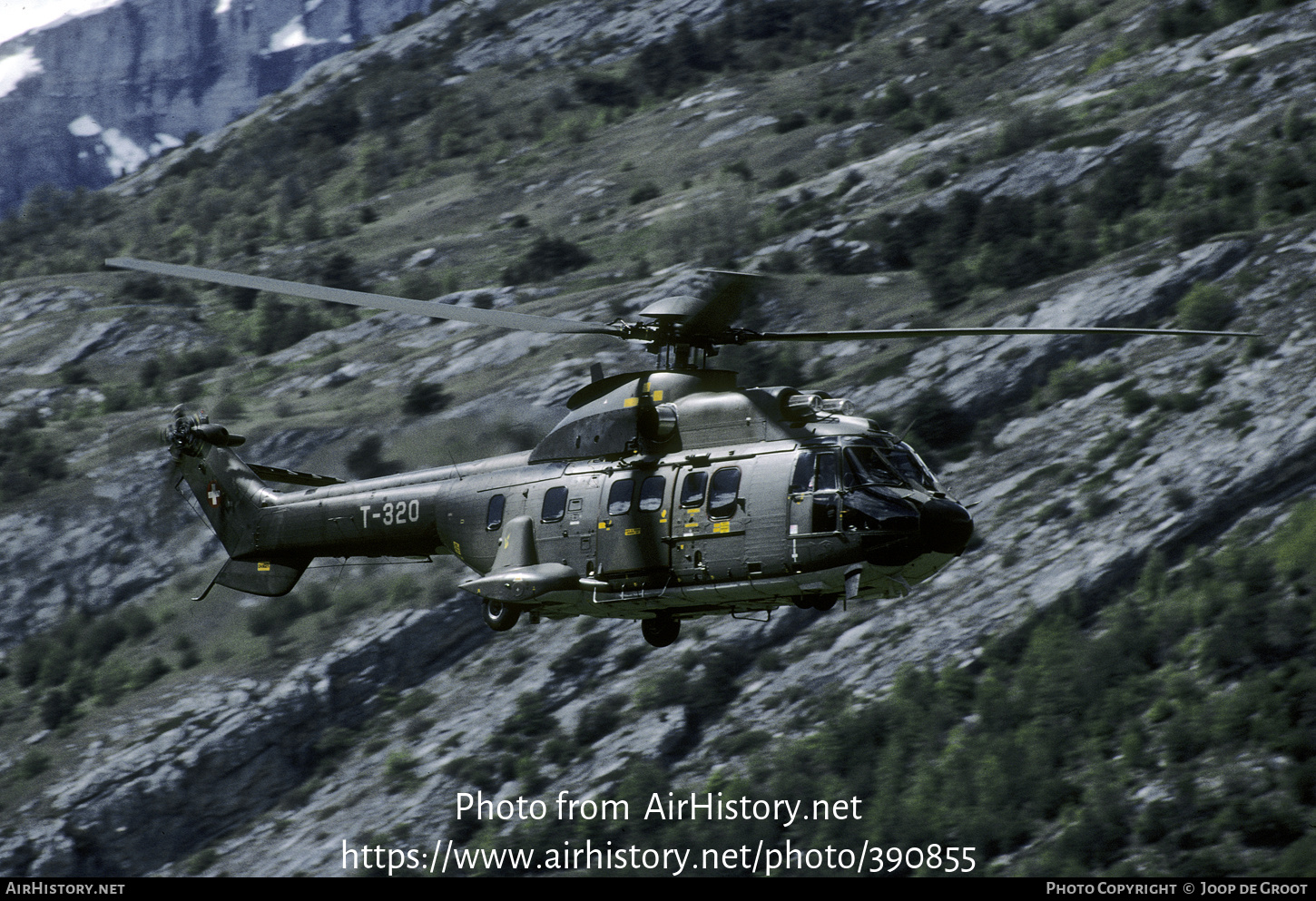 Aircraft Photo of T-320 | Aerospatiale TH89 Super Puma (AS-332M1) | Switzerland - Air Force | AirHistory.net #390855