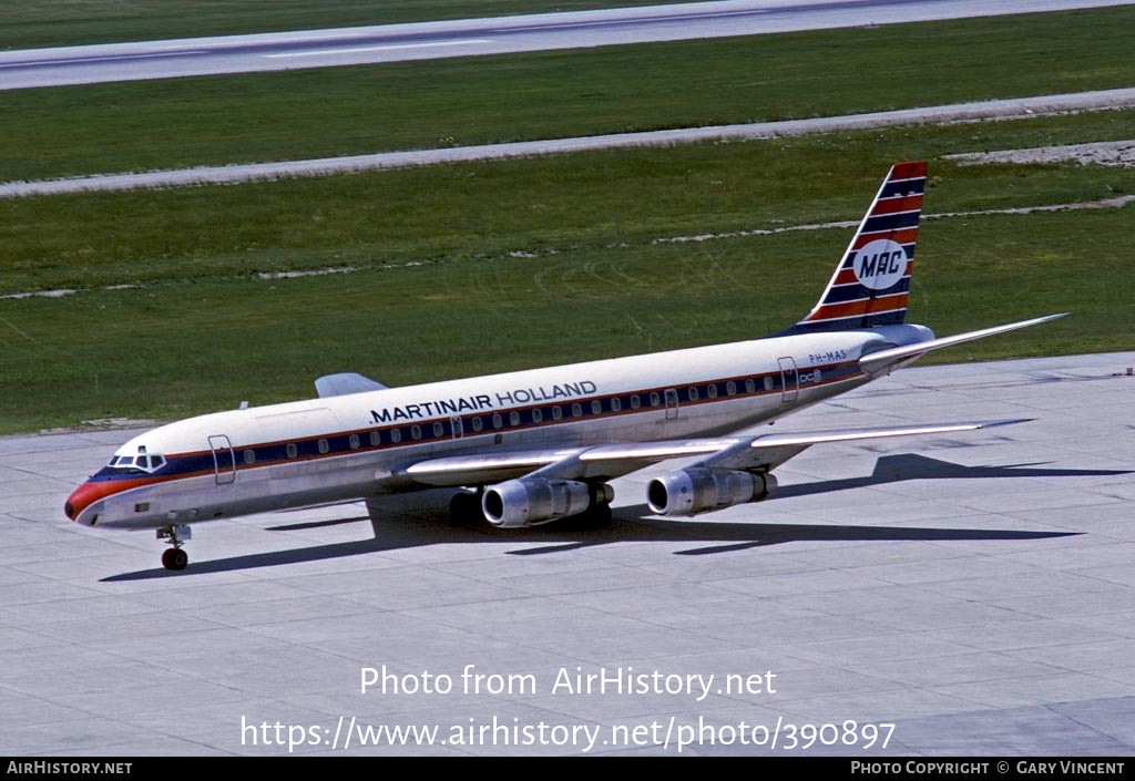 Aircraft Photo of PH-MAS | Douglas DC-8-55F | Martinair Holland | AirHistory.net #390897