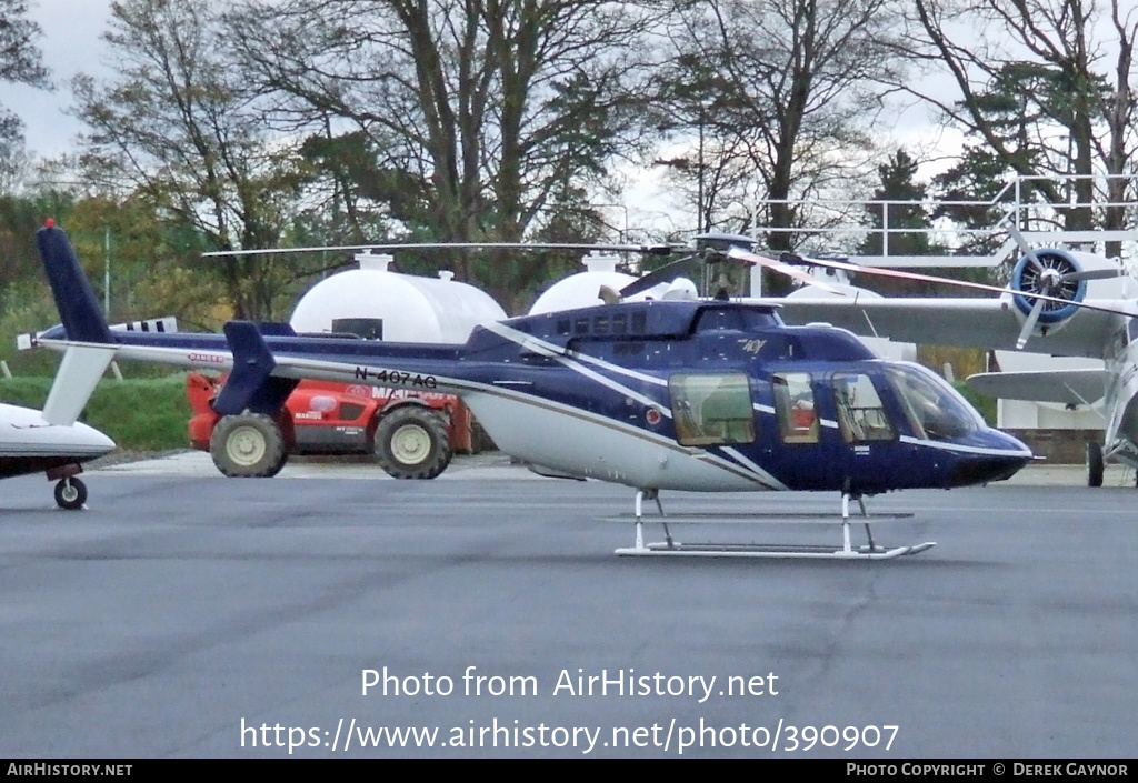 Aircraft Photo of N407AG | Bell 407GX | AirHistory.net #390907