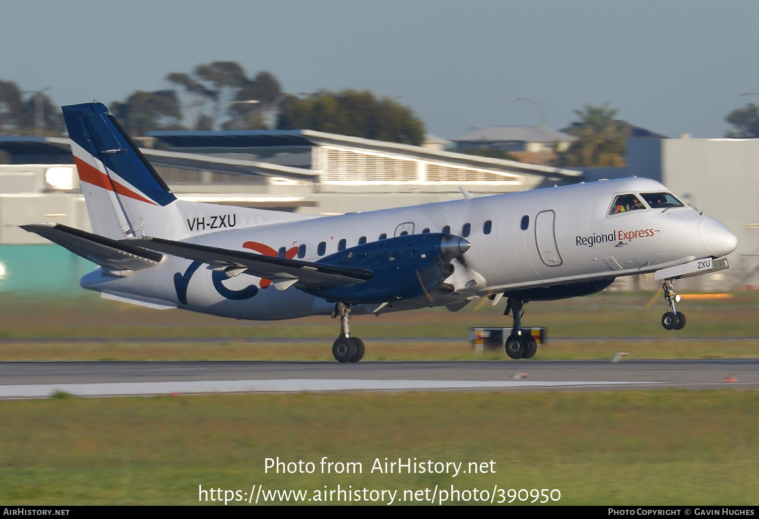 Aircraft Photo of VH-ZXU | Saab 340B | REX - Regional Express | AirHistory.net #390950