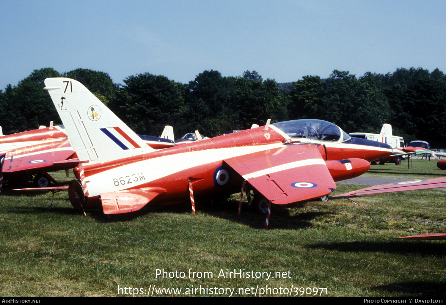 Aircraft Photo of 8623M | Hawker Siddeley Gnat T1 | UK - Air Force | AirHistory.net #390971