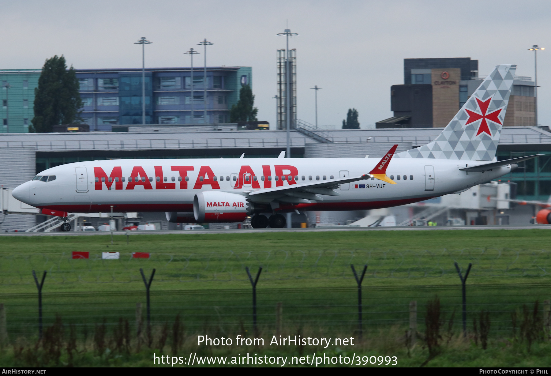 Aircraft Photo of 9H-VUF | Boeing 737-8200 Max 200 | Malta Air | AirHistory.net #390993