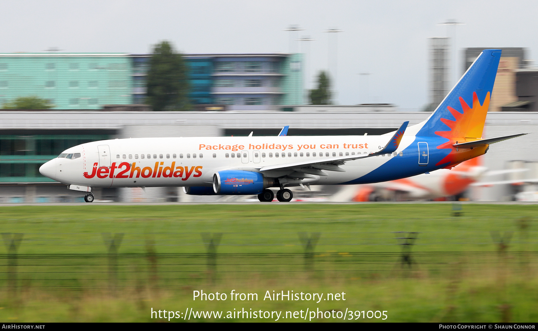 Aircraft Photo of G-DRTG | Boeing 737-8BK | Jet2 Holidays | AirHistory.net #391005