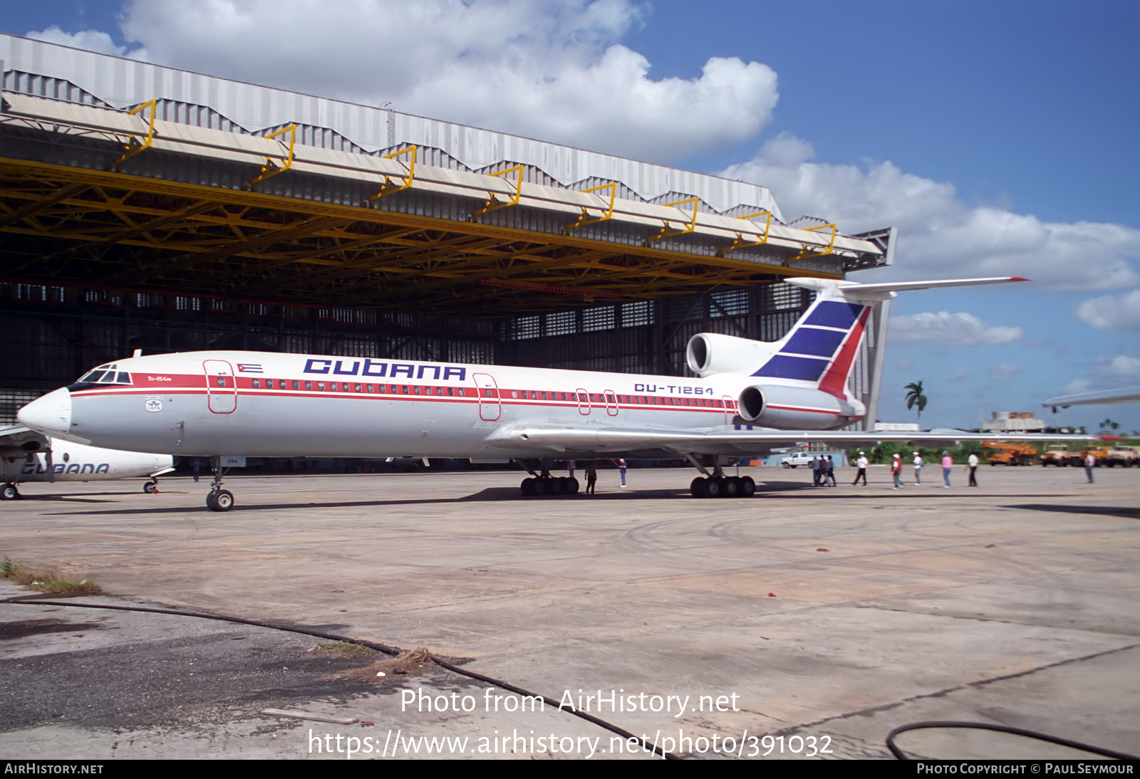 Aircraft Photo of CU-T1264 | Tupolev Tu-154M | Cubana | AirHistory.net #391032