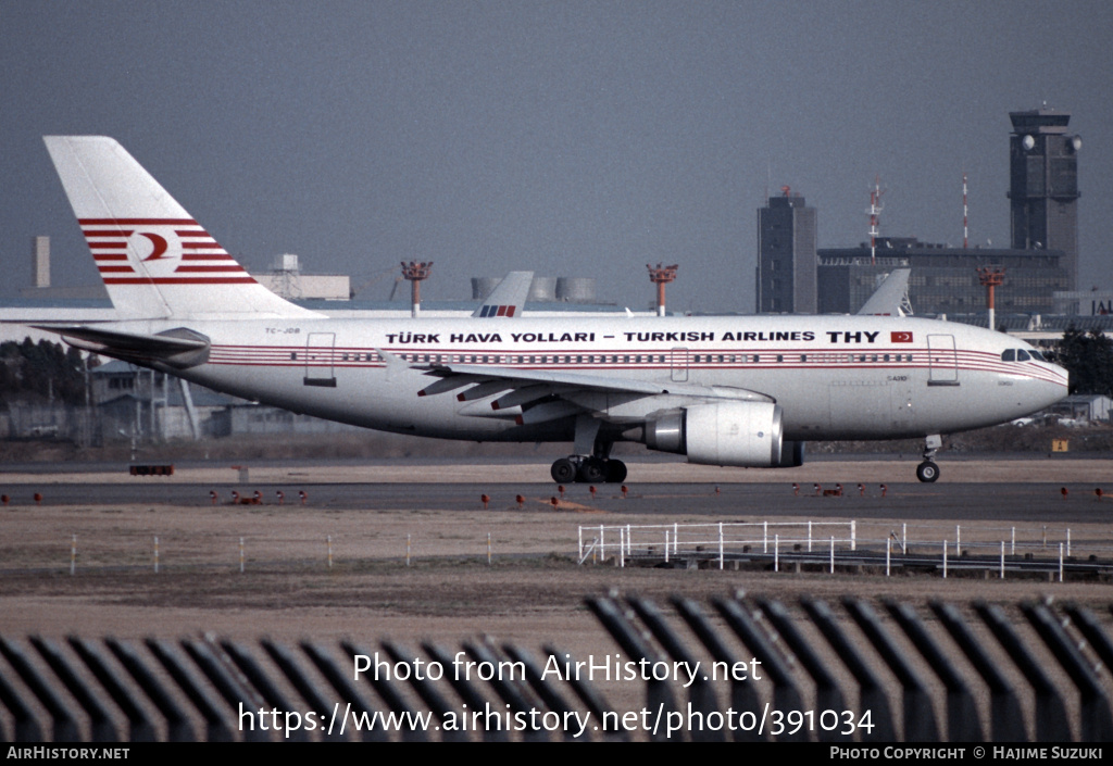 Aircraft Photo of TC-JDB | Airbus A310-304 | THY Türk Hava Yolları - Turkish Airlines | AirHistory.net #391034