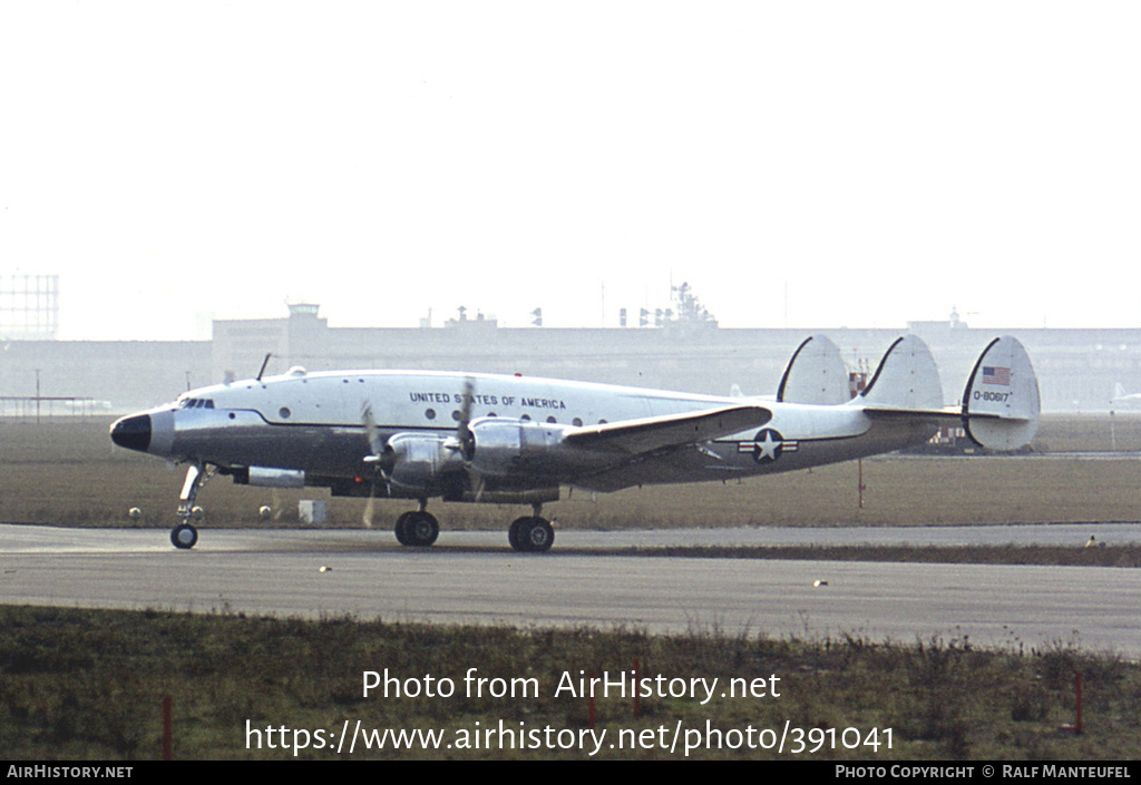 Aircraft Photo of 48-617 / 0-80617 | Lockheed VC-121A Constellation | USA - Air Force | AirHistory.net #391041