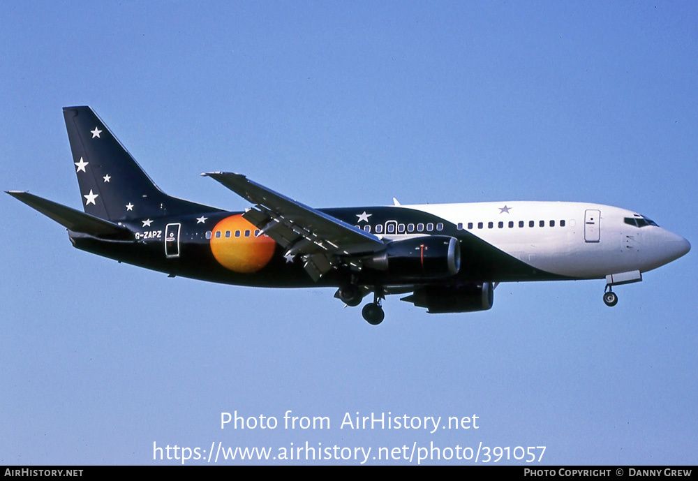 Aircraft Photo of G-ZAPZ | Boeing 737-33A(QC) | Titan Airways | AirHistory.net #391057