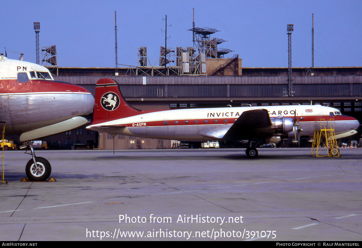 Aircraft Photo of G-ASPM | Douglas C-54B Skymaster | Invicta Air Cargo | AirHistory.net #391075