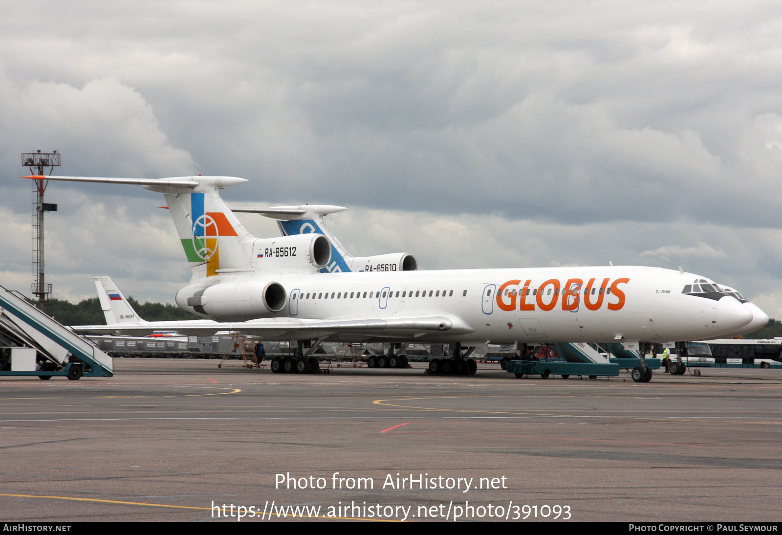 Aircraft Photo of RA-85612 | Tupolev Tu-154M | Globus | AirHistory.net #391093