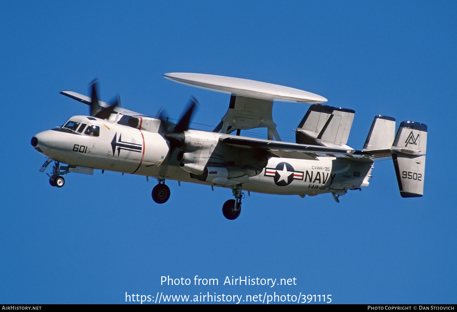 Aircraft Photo of 159502 / 9502 | Grumman E-2C Hawkeye | USA - Navy | AirHistory.net #391115