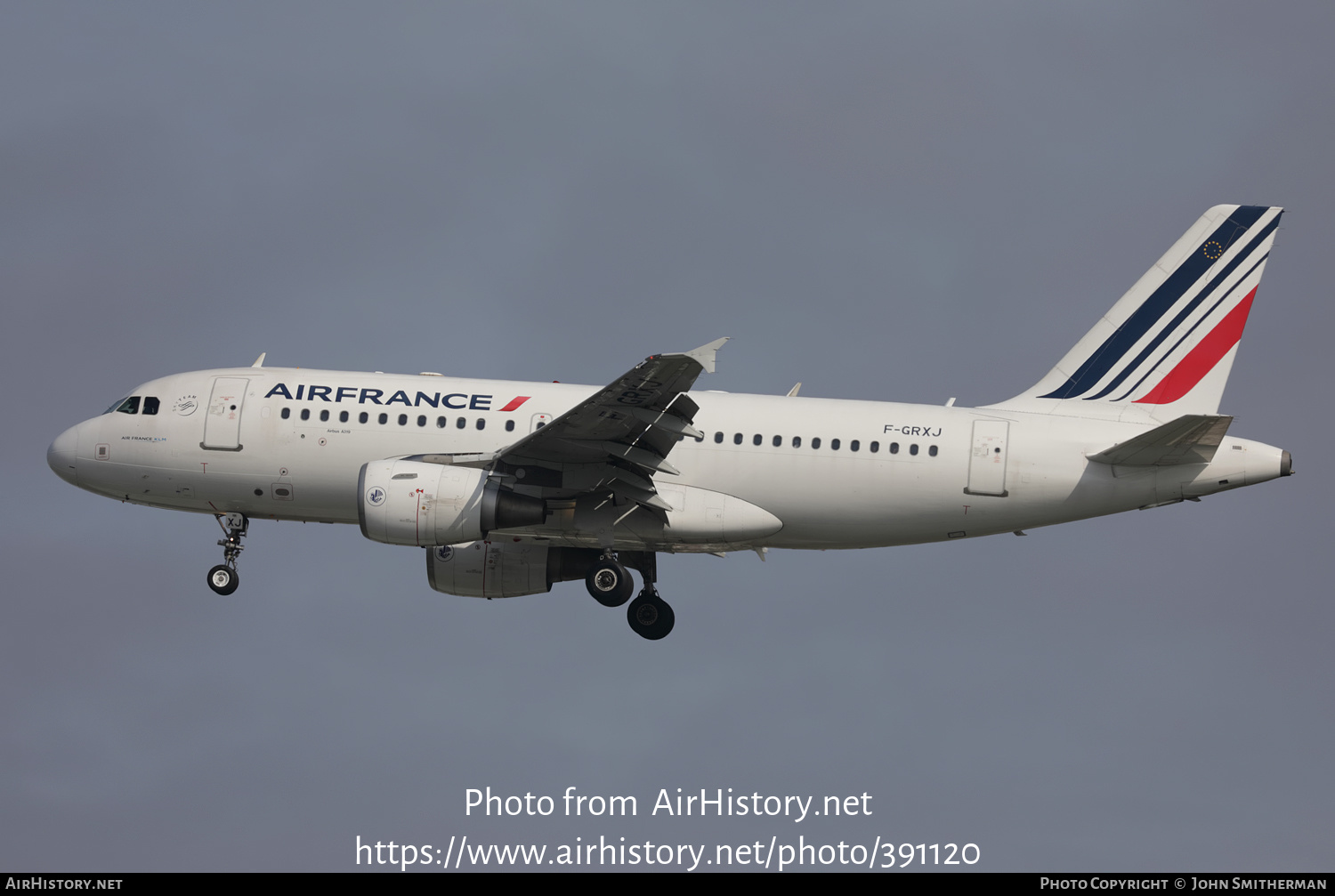 Aircraft Photo of F-GRXJ | Airbus A319-115LR | Air France | AirHistory.net #391120