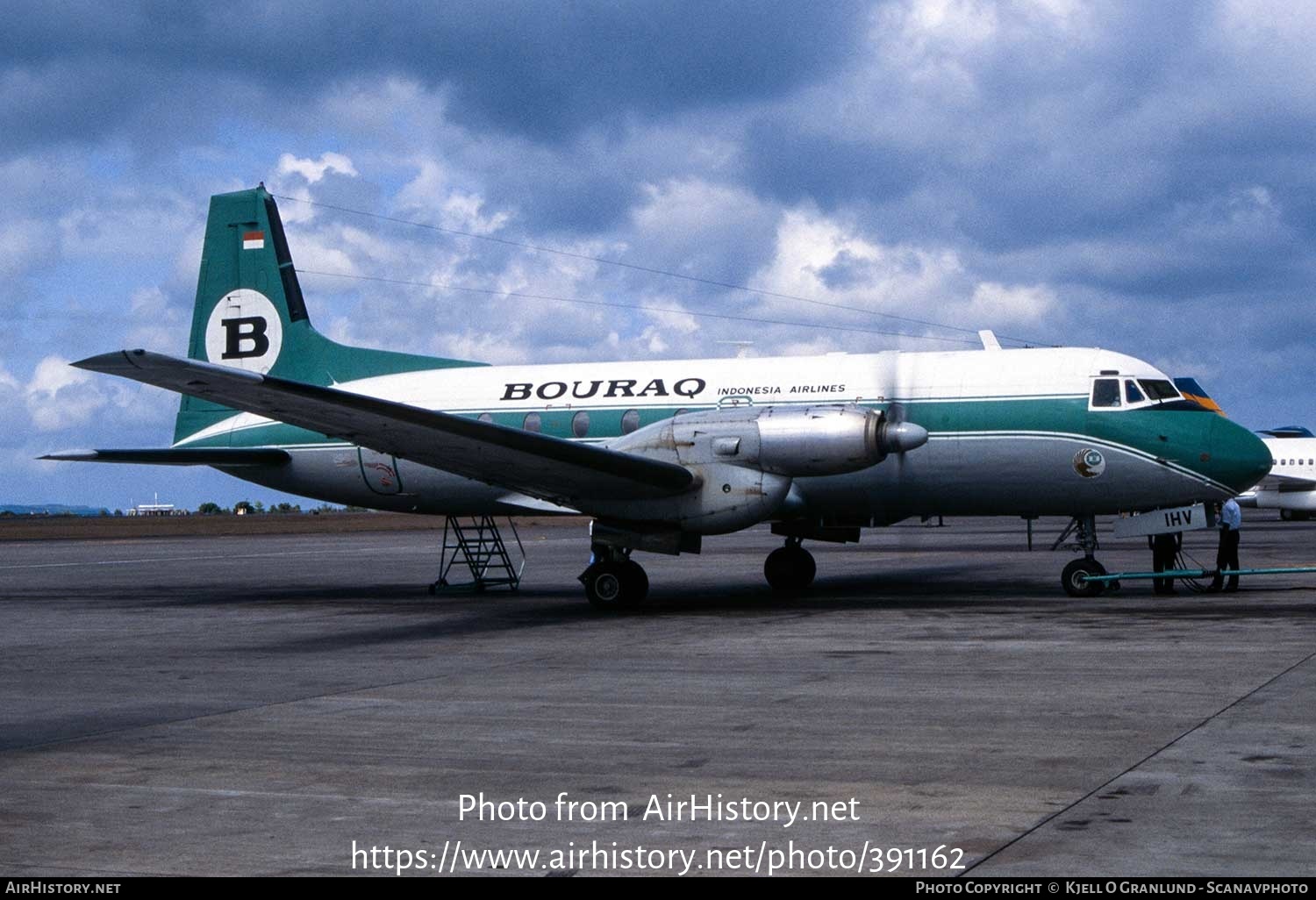 Aircraft Photo of PK-IHV | British Aerospace BAe-748 Srs2B/402 | Bouraq Indonesia Airlines | AirHistory.net #391162