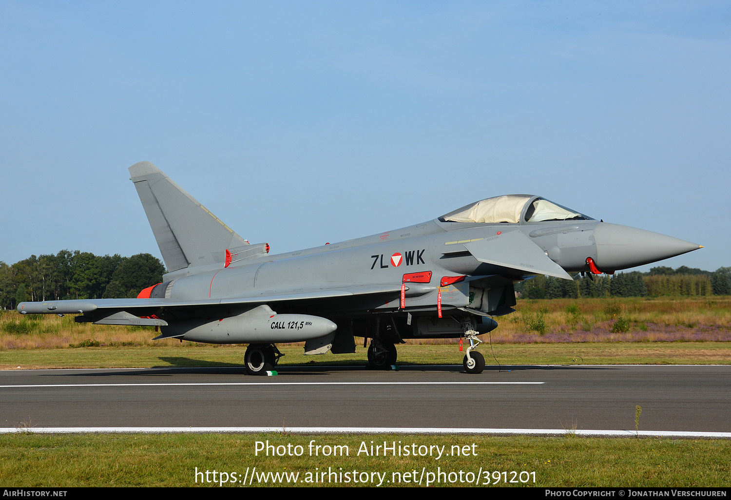 Aircraft Photo of 7L-WK | Eurofighter EF-2000 Typhoon | Austria - Air Force | AirHistory.net #391201