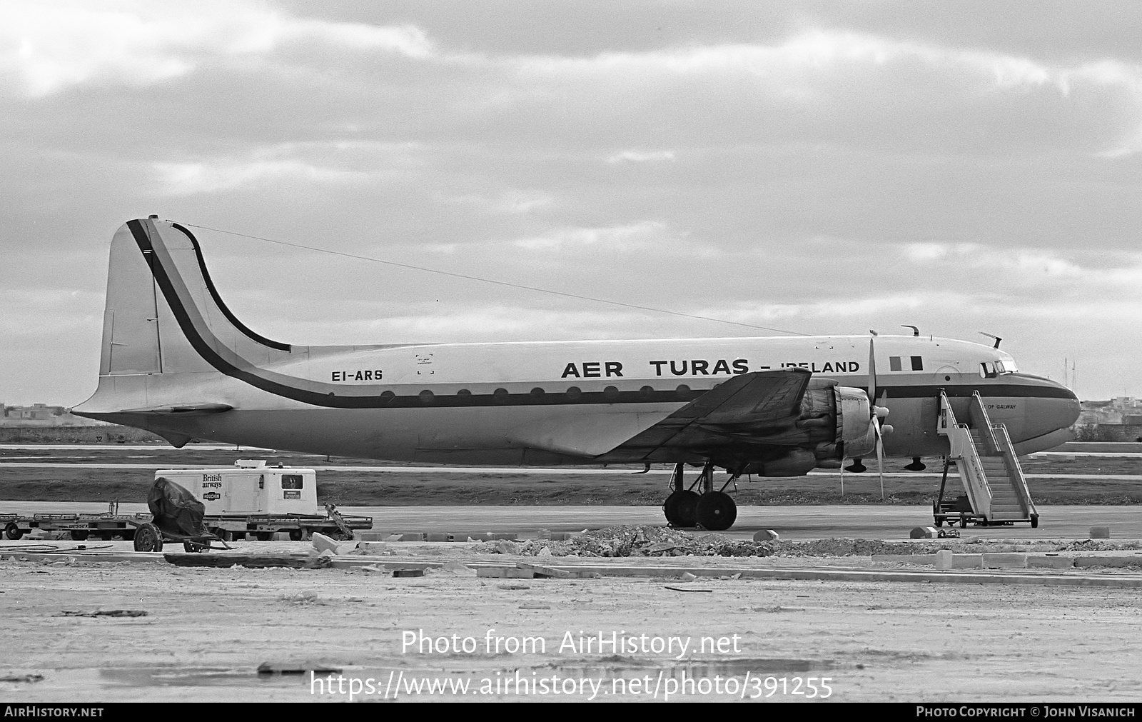 Aircraft Photo of EI-ARS | Douglas C54E-DC | Aer Turas | AirHistory.net #391255