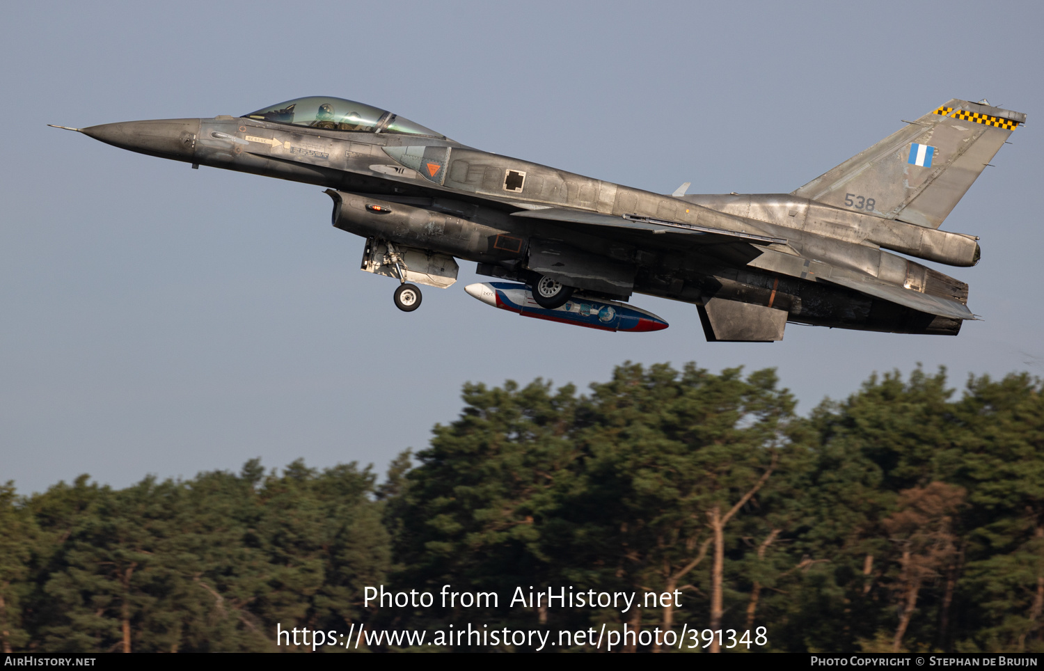 Aircraft Photo of 538 | General Dynamics F-16C Fighting Falcon | Greece - Air Force | AirHistory.net #391348