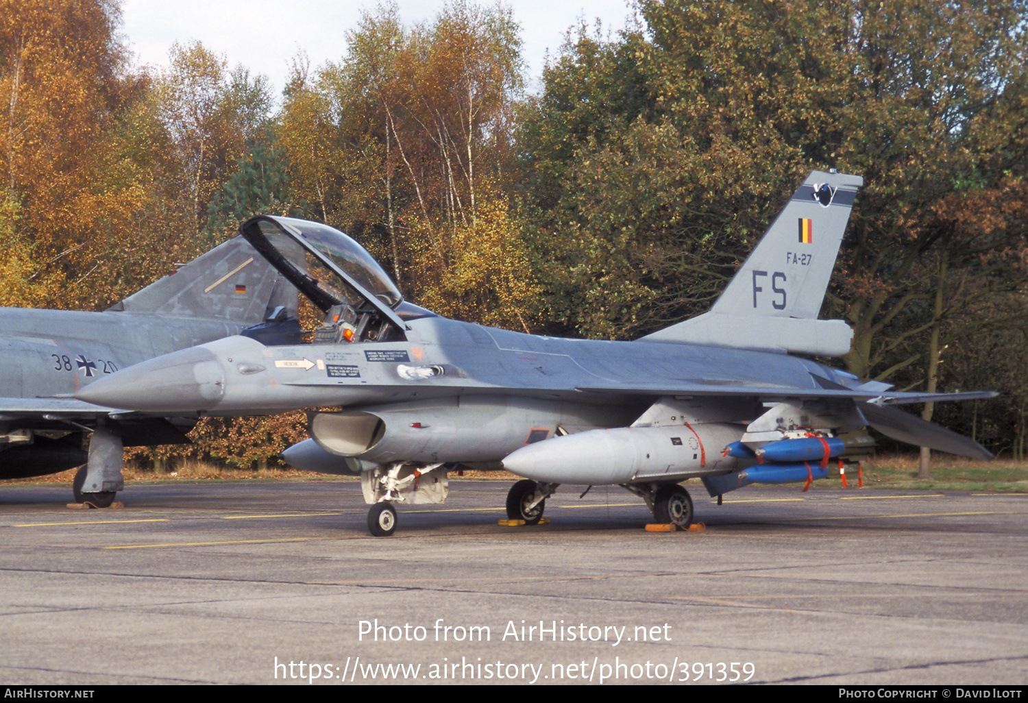 Aircraft Photo of FA27 | General Dynamics F-16A Fighting Falcon | Belgium - Air Force | AirHistory.net #391359