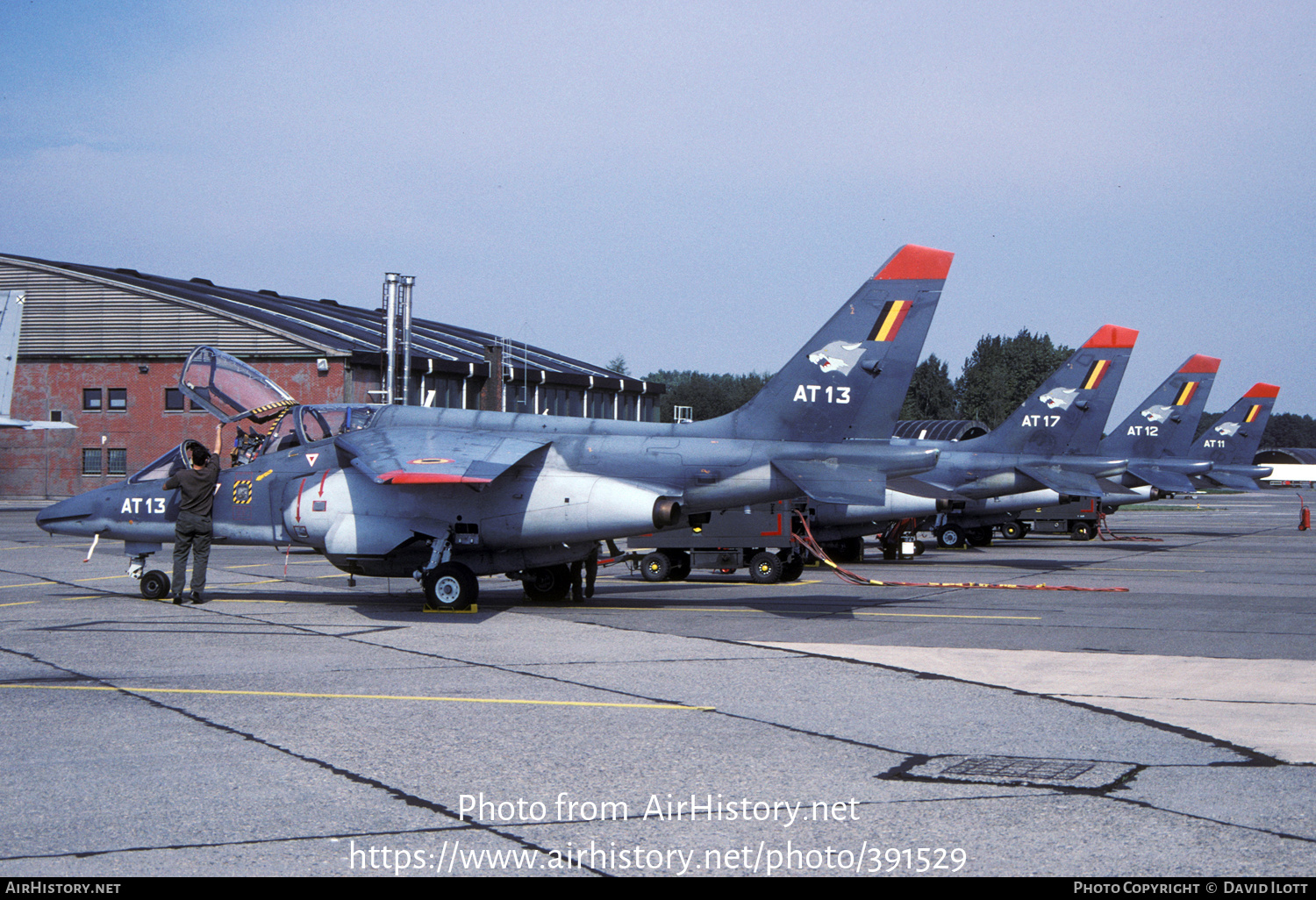 Aircraft Photo of AT13 | Dassault-Dornier Alpha Jet 1B | Belgium - Air Force | AirHistory.net #391529