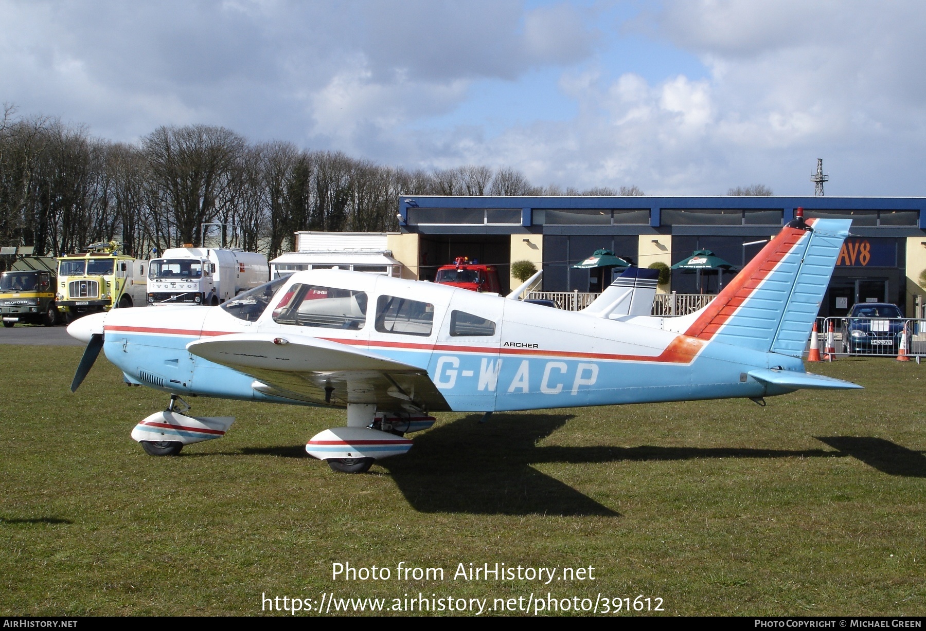 Aircraft Photo of G-WACP | Piper PA-28-180 Cherokee Archer | AirHistory.net #391612