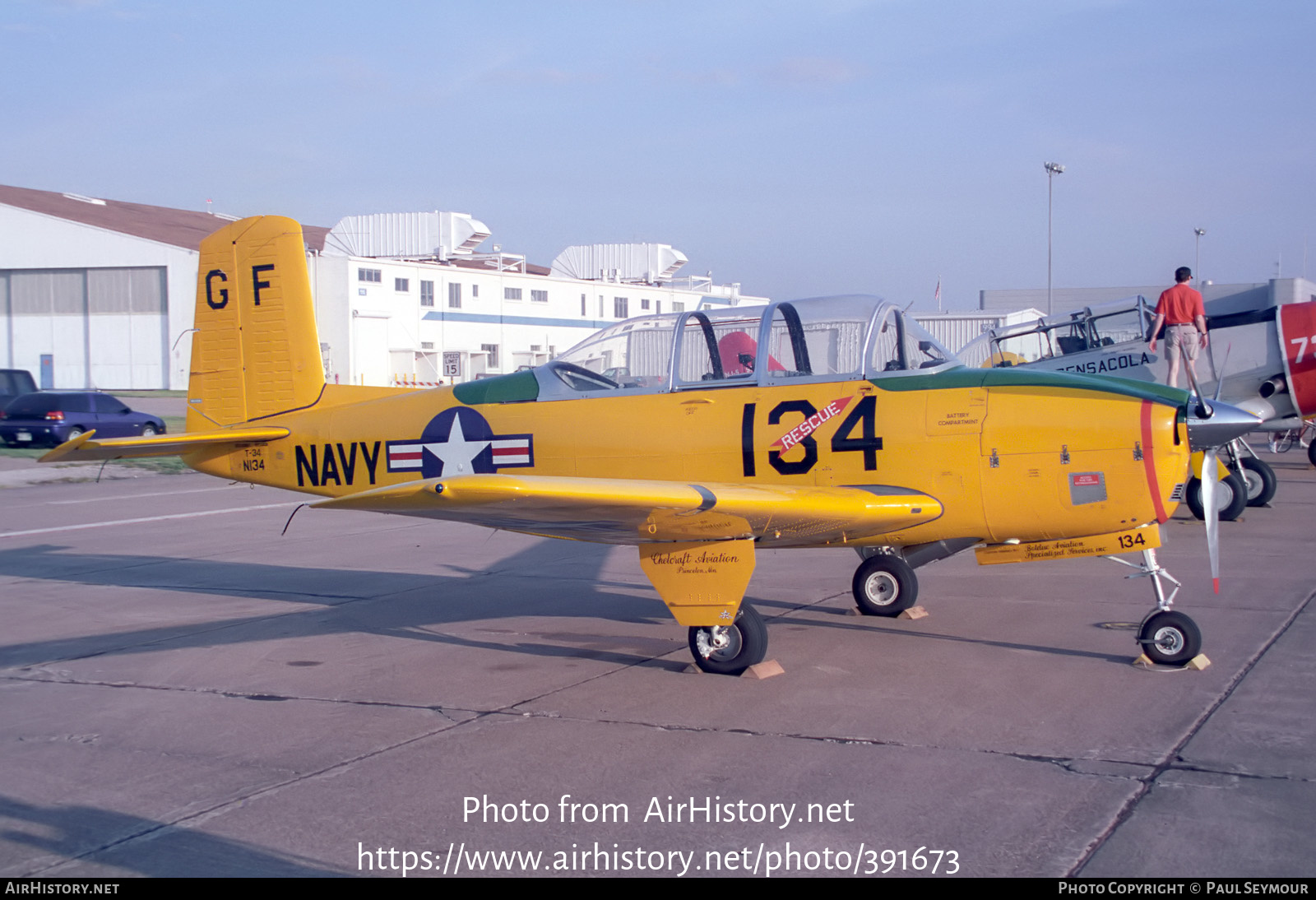 Aircraft Photo of N134 | Beech T-34A Mentor | USA - Navy | AirHistory.net #391673