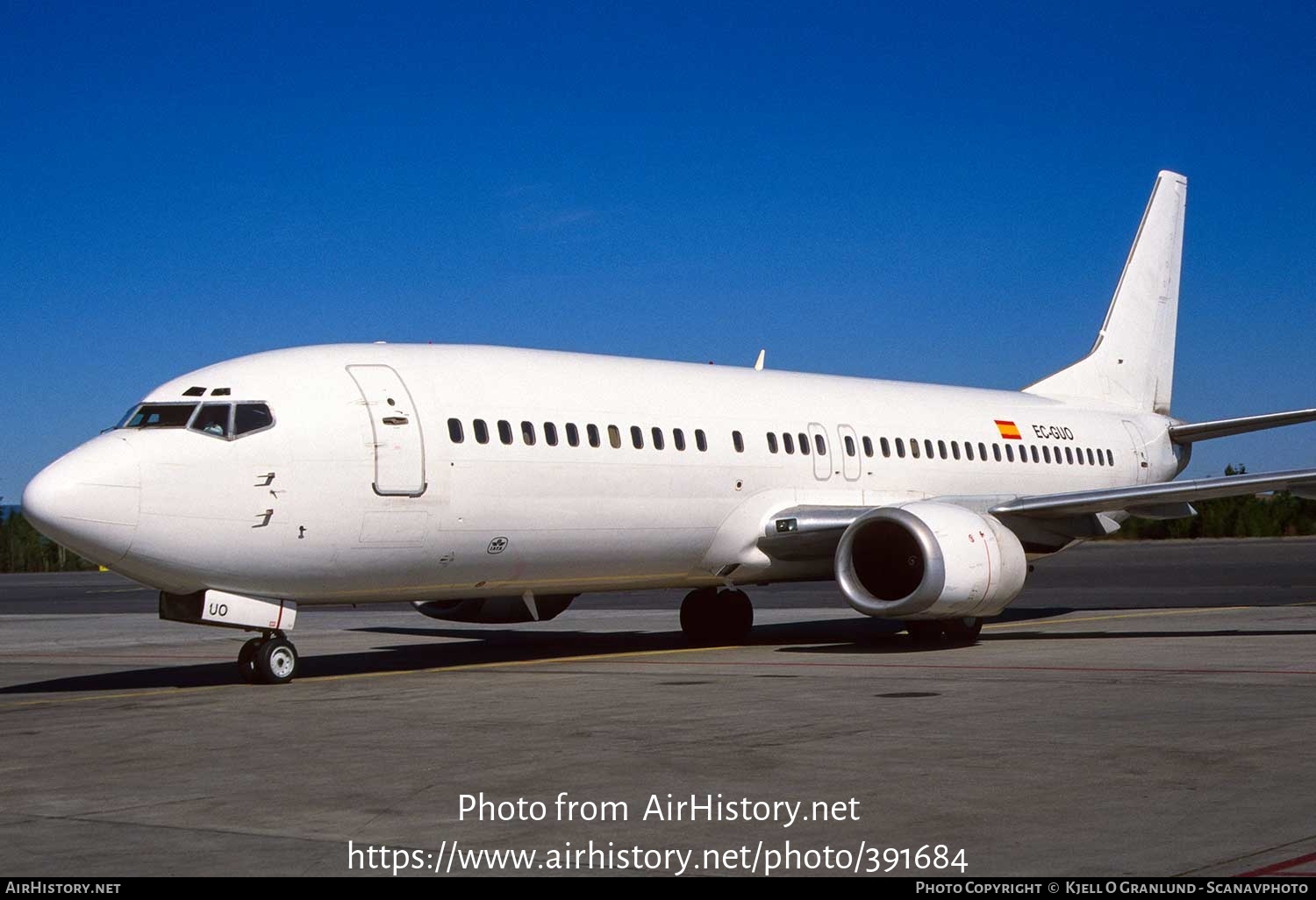 Aircraft Photo Of EC-GUO | Boeing 737-4Q8 | Air Europa | AirHistory.net ...