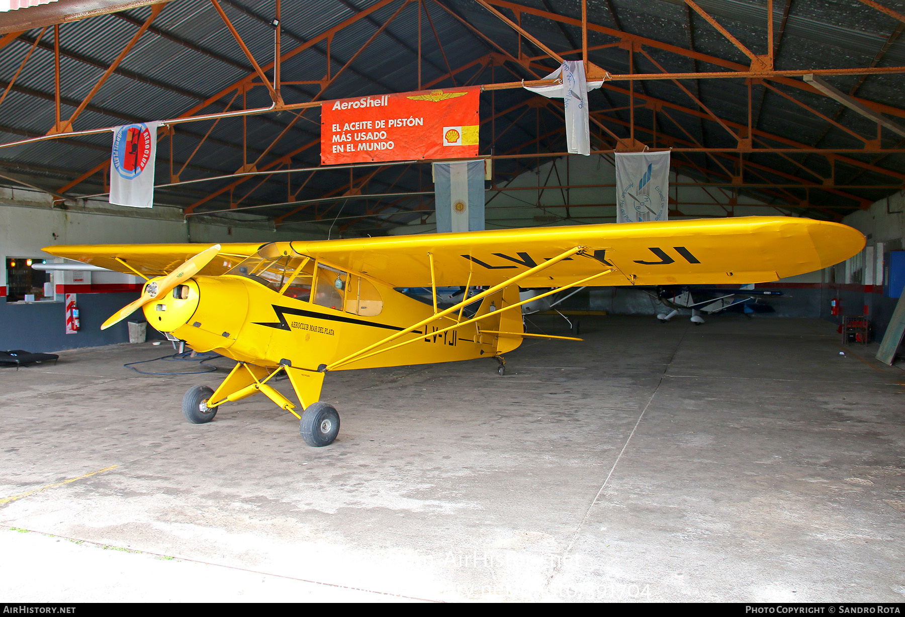 Aircraft Photo of LV-YJI | Piper PA-11-65 Cub Special | Aeroclub Mar del Plata | AirHistory.net #391704