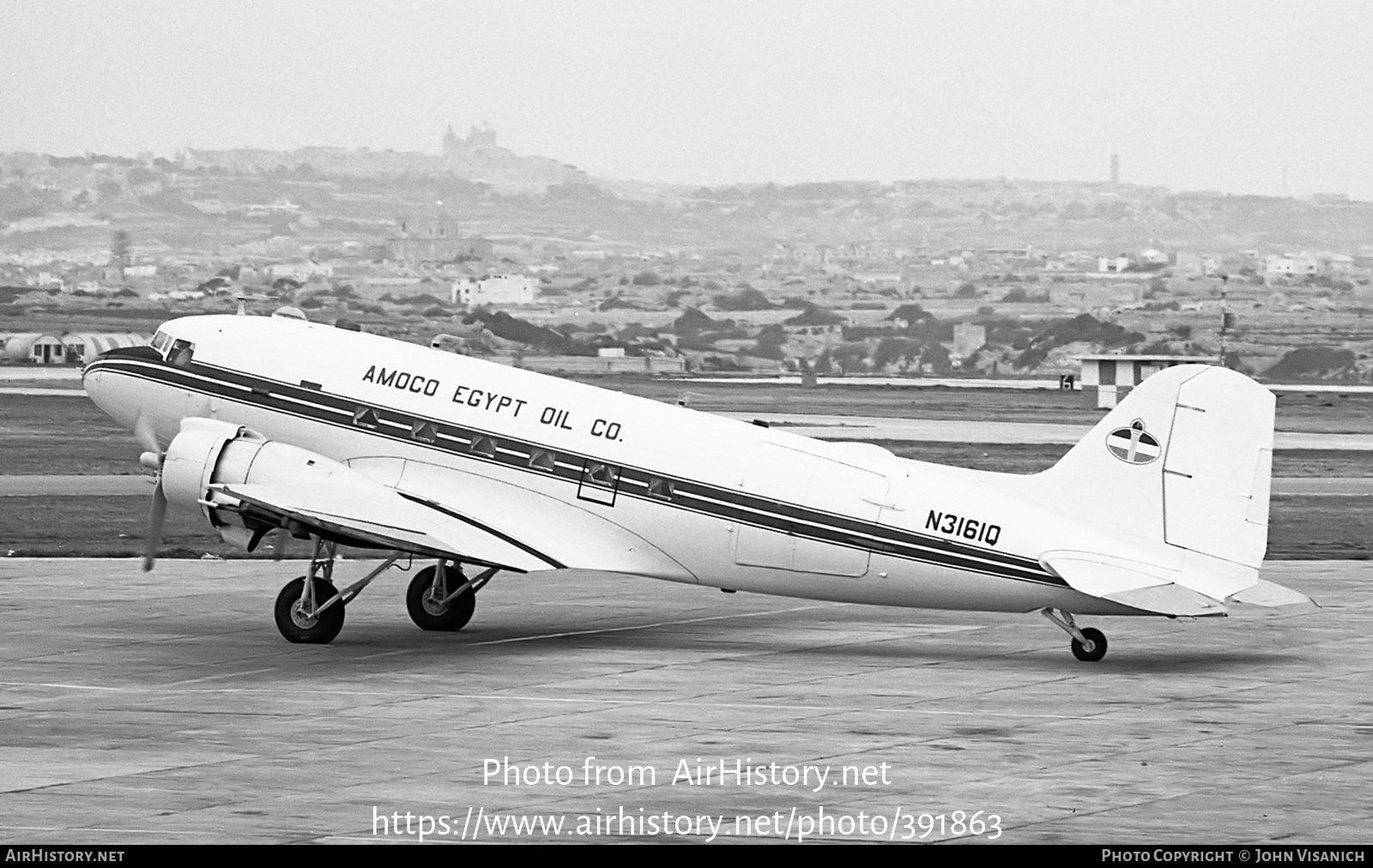 Aircraft Photo of N3161Q | Douglas C-47B Skytrain | Amoco Egypt Oil Company | AirHistory.net #391863