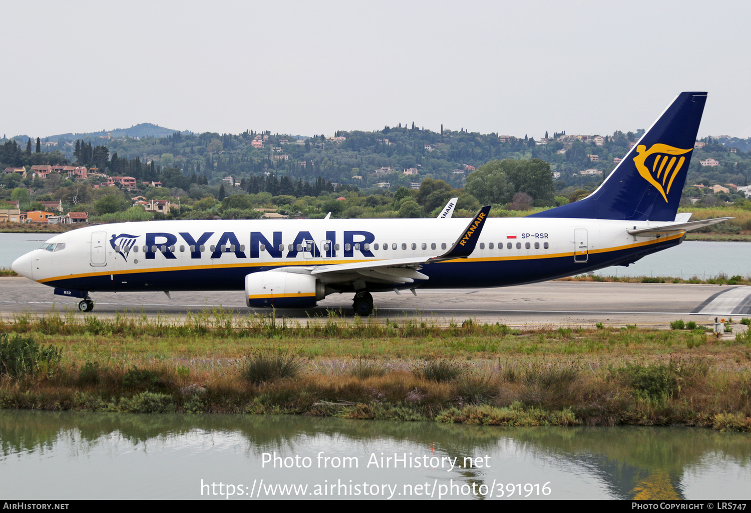 Aircraft Photo of SP-RSR | Boeing 737-800 | Ryanair | AirHistory.net #391916