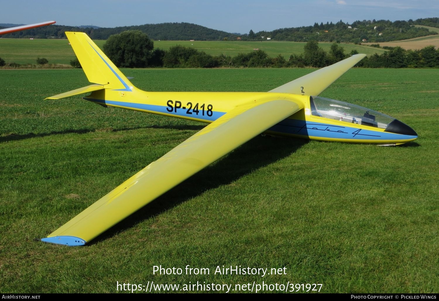 Aircraft Photo of SP-2418 | PZL-Bielsko SZD-24 Foka | AirHistory.net #391927