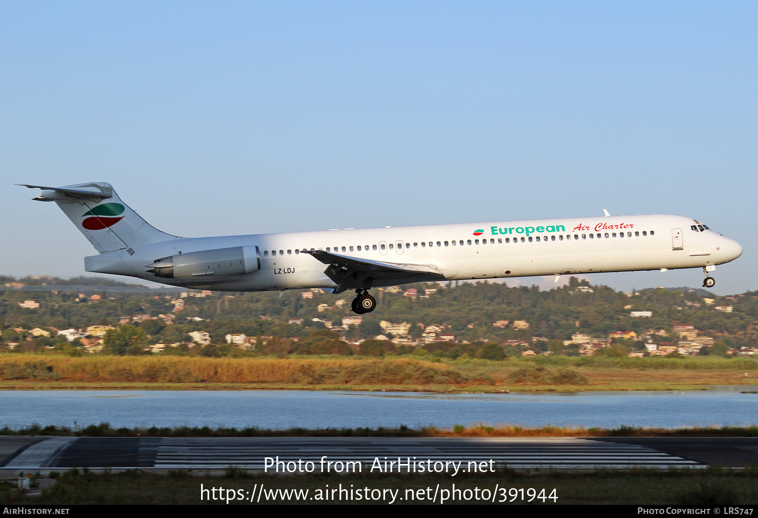 Aircraft Photo of LZ-LDJ | McDonnell Douglas MD-82 (DC-9-82) | European Air Charter | AirHistory.net #391944