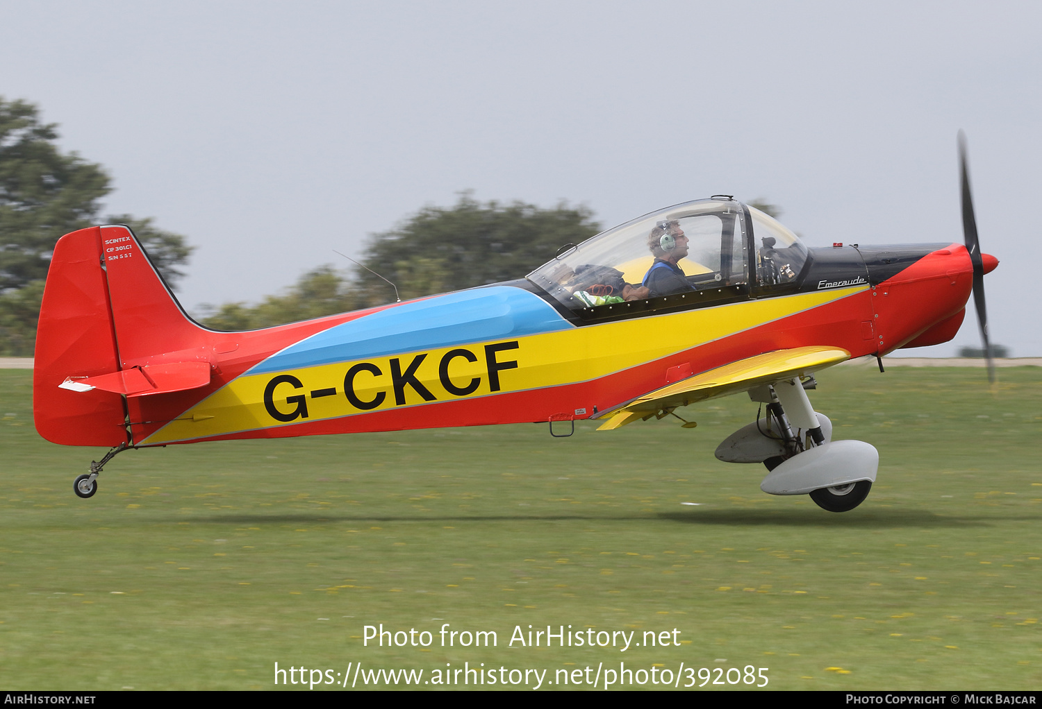 Aircraft Photo of G-CKCF | Scintex CP-301C-1 Emeraude | AirHistory.net #392085