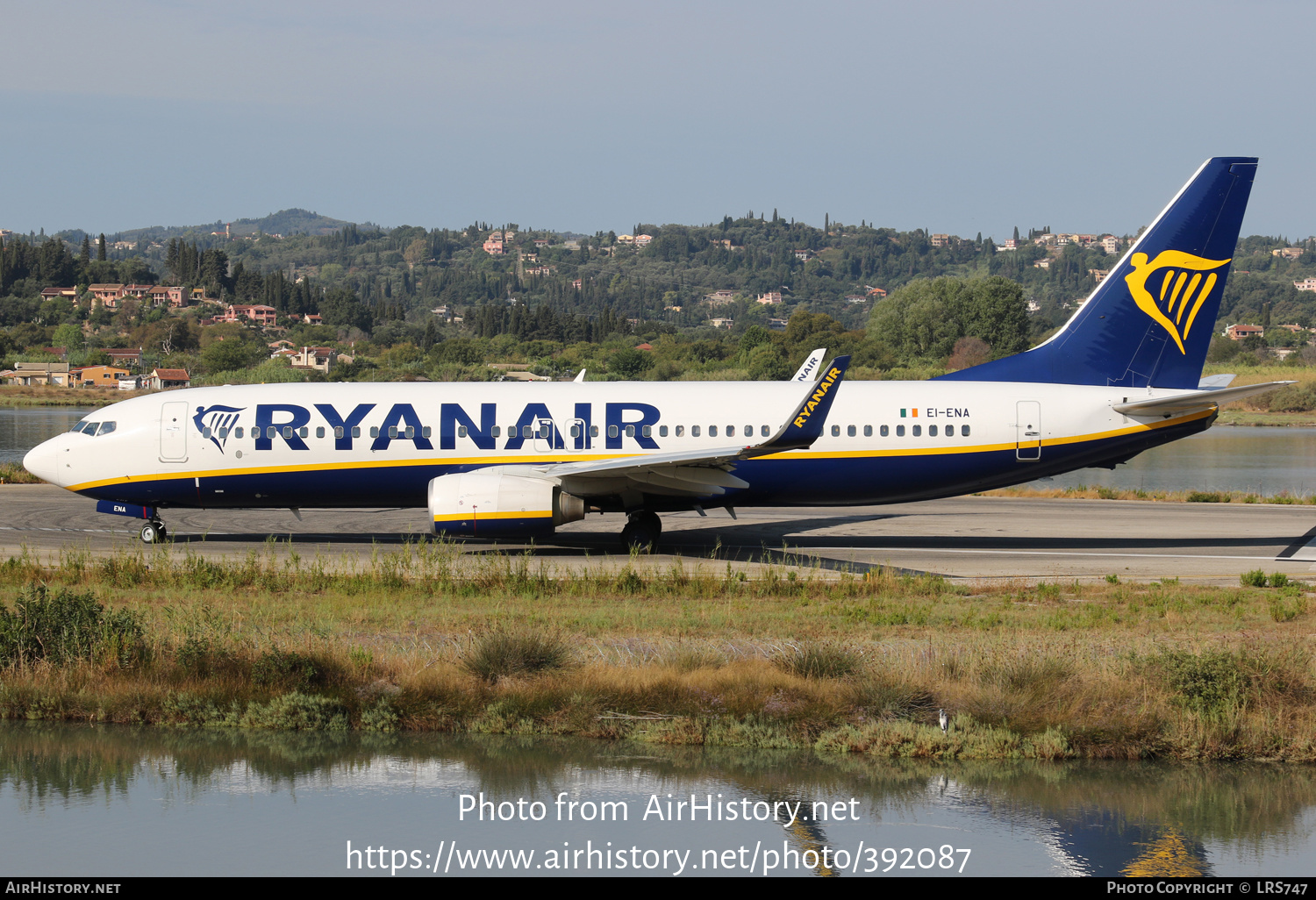 Aircraft Photo of EI-ENA | Boeing 737-8AS | Ryanair | AirHistory.net #392087