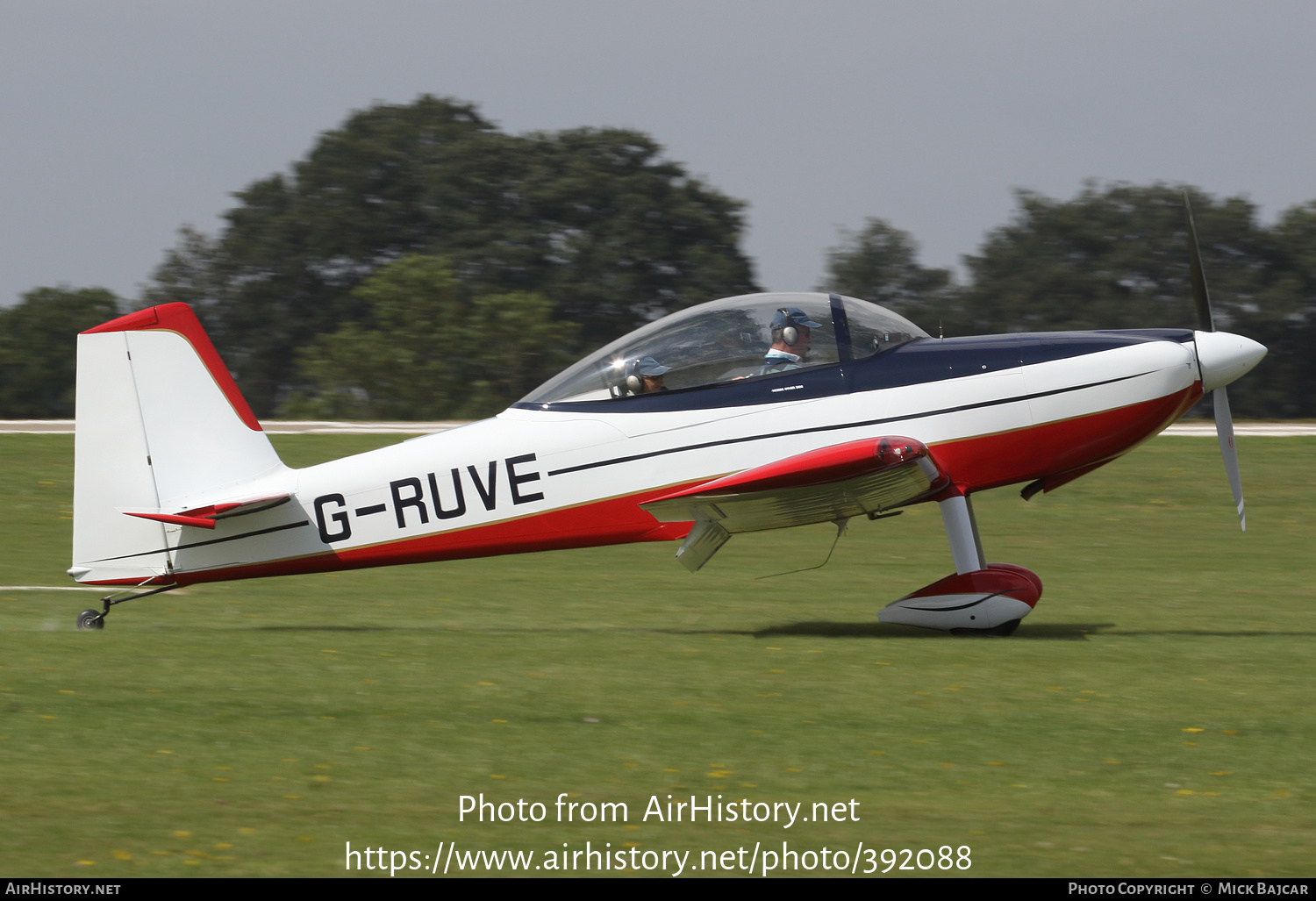 Aircraft Photo of G-RUVE | Van's RV-8 | AirHistory.net #392088