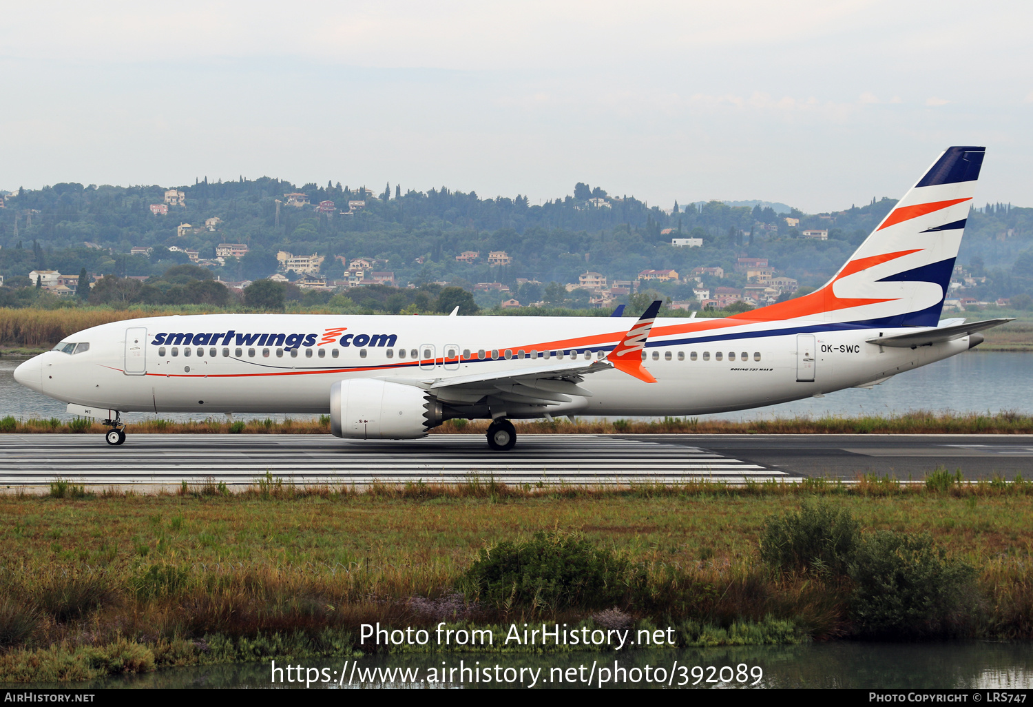 Aircraft Photo of OK-SWC | Boeing 737-8 Max 8 | Smartwings | AirHistory.net #392089