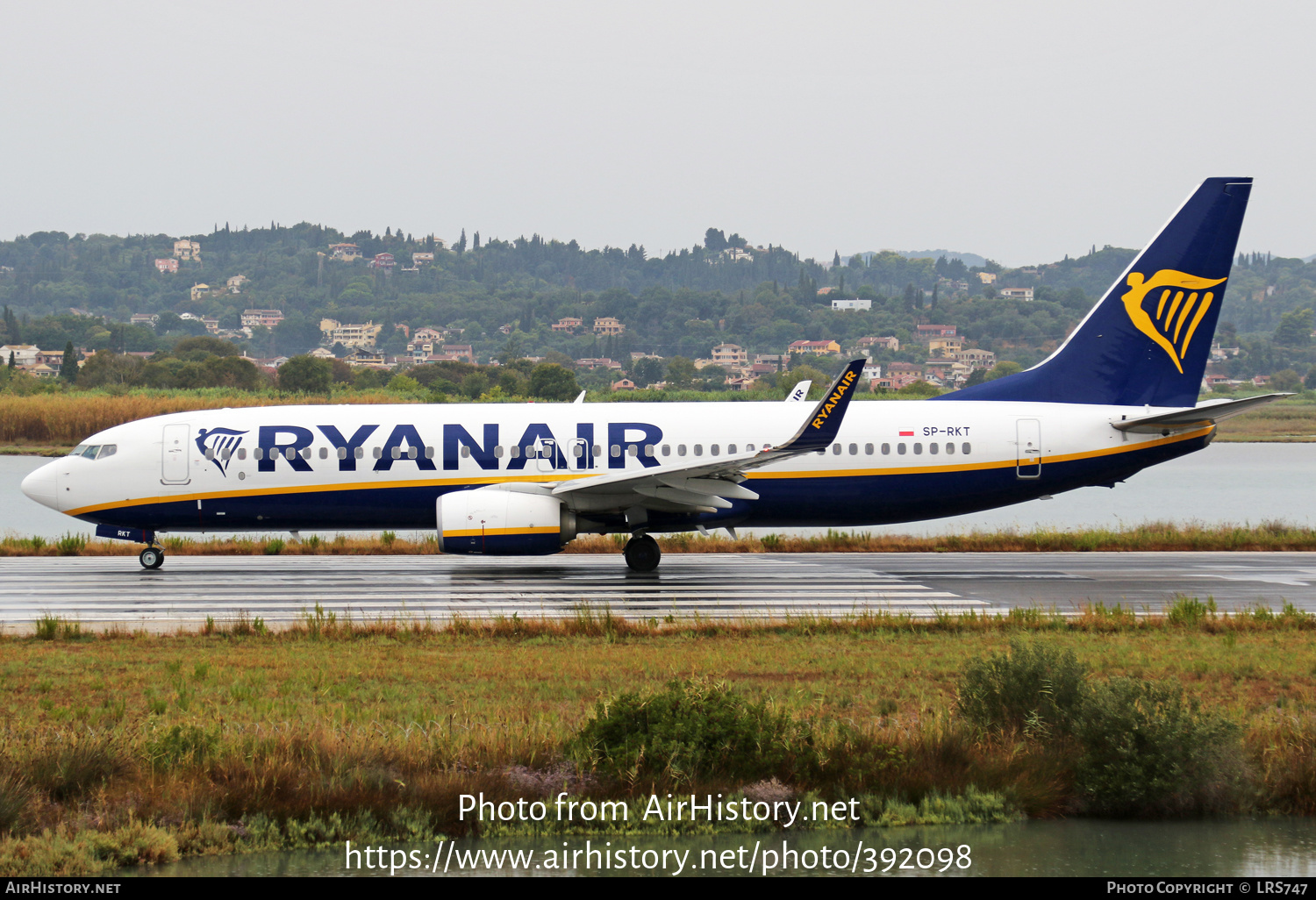 Aircraft Photo of SP-RKT | Boeing 737-800 | Ryanair | AirHistory.net #392098