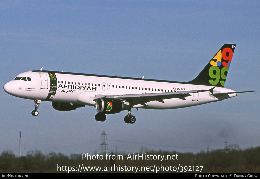 Aircraft Photo of TS-INM | Airbus A320-211 | Afriqiyah Airways | AirHistory.net #392127