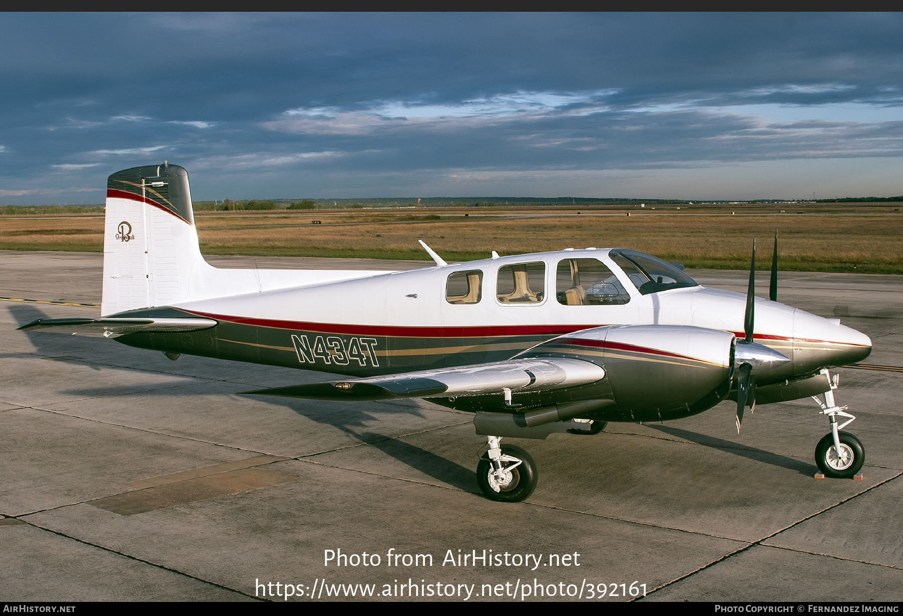 Aircraft Photo of N434T | Beech D50E Twin Bonanza | AirHistory.net #392161