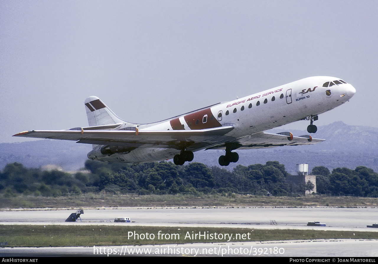 Aircraft Photo of F-GCJT | Sud SE-210 Caravelle 10B3 Super B | EAS - Europe Aero Service | AirHistory.net #392180