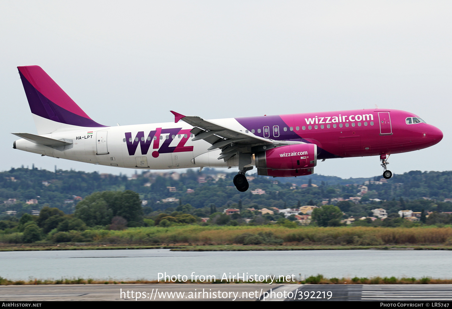 Aircraft Photo of HA-LPT | Airbus A320-232 | Wizz Air | AirHistory.net #392219